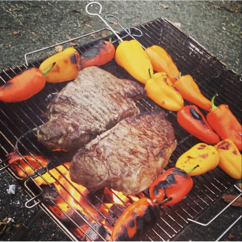 Quick Grill Medium: Original Folding Charcoal BBQ Grill Made from