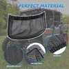 MARCHFA UTV Rear Backrest Storage Net Bag Compatible for Can