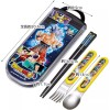 Skater Dragon Ball Super Fork Spoon Chopstick Set Lunch Travel
