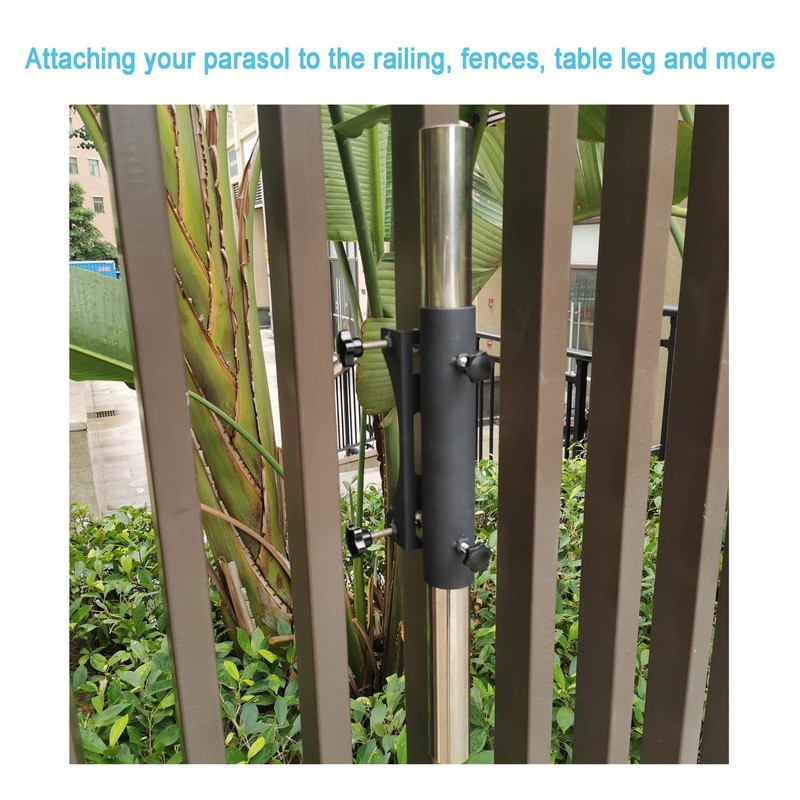 Wdwlbsm Heavy Duty Parasol Holder Outdoor Patio Umbrella Stand Mount