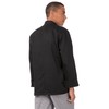 Chef Works Unisex Bastille Chef Coat, Black, XX-Large