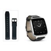 Beantech Silver Engage Smartwatch for iOS and Android, with Leather