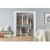 ClosetMaid ShelfTrack Wire Closet Organizer System, Adjustable from 4 to