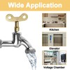 4 PCS Radiator Key, Radiator Bleed Key, Easy to Handle