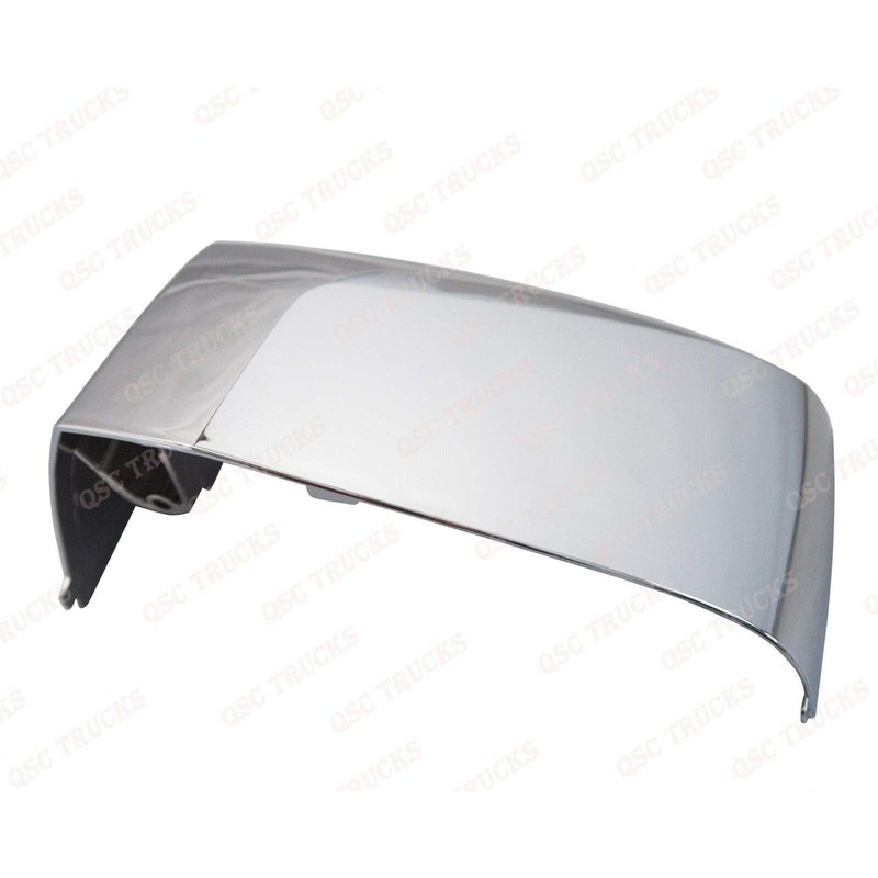QSC Chrome Hood Mirror Cover Pair Left & Right for