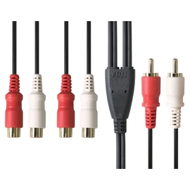 F – Factory "Audio Distribution" 2 Distribution Pin Cable (2 X RCA Plug – RCA Pin Jack X 4) Splitter Cable 0.3 m C – 019 