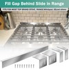 30" Stove Gap Filler, Kitchen Stove Gap Covers, Slide-in Range