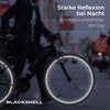 Blackshell® Reflector Sticker - Perfect Fit Bicycle Sticker Set for