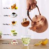Kkekos Handmade Copper Kettle Copper Teapot for Stovetop 2000ml (Type1)