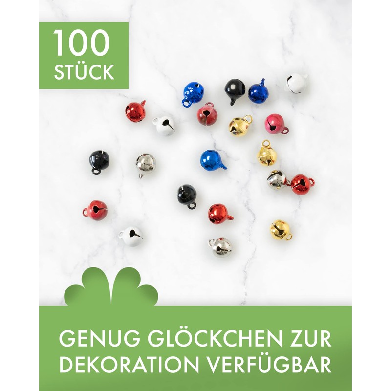 Kleenes Traumhandel Bells - Copper Bells - High-Quality Clamps -