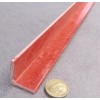 Rochling Unequal Fiberglass 90º Angles, GPO3 Red 1/8" Thick x