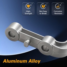 FUSCH Rear Left Driver Side Exhaust Bracket, Tailpipe Hanger, Muffler Support Assembly Compatible with Ram 1500 5.7L 6.2L 2019-2024 Replace#: 68275662AB