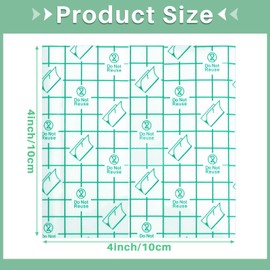 Lothee 40 Pcs Thigh Lift Tape Cellulite Adhesive Waterproof Body Lifting Tape for Saggy Skin Tummy Arms Inner Leg for Beauty Women (Straight Edge,3.94 x 3.94 Inch)