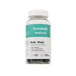 60 Capsulas Suplemento Desoborante Corporal Body magic Elimina el mal Olor de forma natural, Para Mujeres y Hombres Capsulas de Clorofila deos