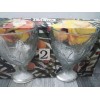 Pasabahce vtg. Pasabahce Piknik Glass Ice Cream Bowls / Goblets