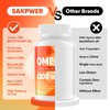 Omega-7 Sea Buckthorn Oil - with Omega-3 EPA/DHA Fish Oil,