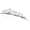 Charming Tiara Headband of Sparkling Crystal Rhinestone for Flower Girl,