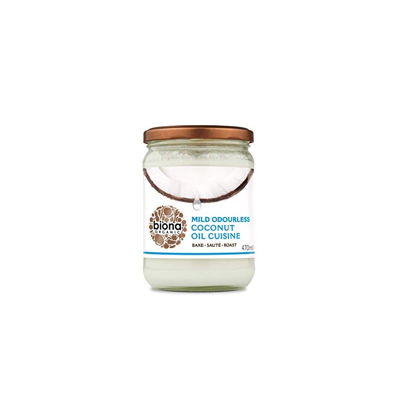 Biona Organic Coconut Oil Cuisine - Mild & Odourless 470ml