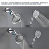 Shower Head Diverter Valve, Adjustable Brass Durable Shower Arm Diverter,