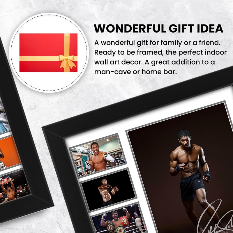 Anthony Joshua Signed Poster Print- Limited Edition Autograph Fan Gift