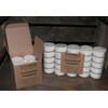 Soyworx Lot of 20 All Natural 100% Soy Polycarbonate Cup Tealight Candles Unscented