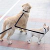 WENJION No Tangle Dog Leash Coupler,Adjustable Dual Dog Lead Splitter,