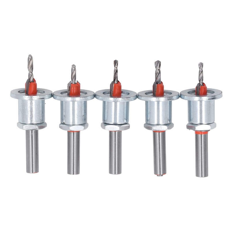 Countersink Drill Bit Set, Self-Tapping Screw Alloy Head Wood Installation