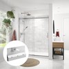 Ptazucv 4-Pack M 6053 Shower Door Accessories,Door Top Bracket Roller