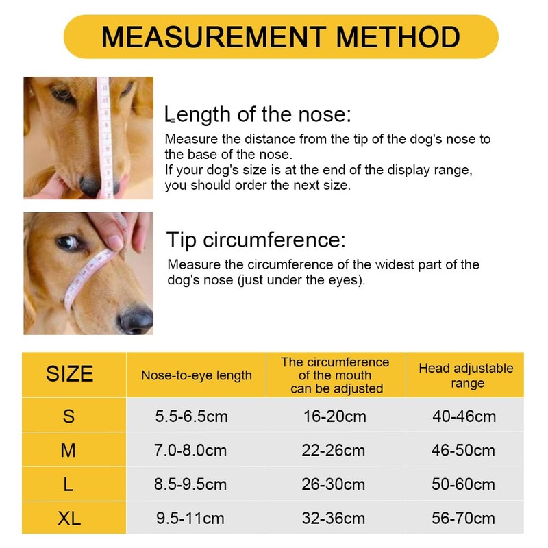 YZROHYI German Shepherd Dog Muzzle, Large, Hunter Muzzles for Small