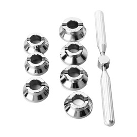 YUYTE Portable 5539 Watch Case Opener, Professional Watch Back Opening with 7 Shapes, Watchmaker Tool Set for Removing Watch Case for Repair