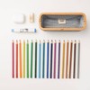 GUDEE UROKI Pen Case Pencil Pouch Lightweight and Spacious with