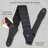 Vividwise Guitar Strap, 3" Wide Adjustable Thicker Bass Guitar Straps