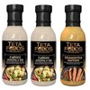 Teta Foods Middle Eastern Dressings and Marinades (2 Tahini, 1