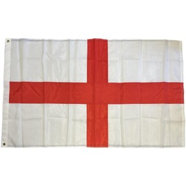 NWFlags England Flag 5ft x 3ft 210denier Premium Polyester | Nylon 5x3 foot material UK flag with 2 Eyelets