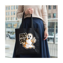 Hippowarehouse Boo Yah! Tote Shopping Gym Beach Bag 42cm x38cm, 10 litres
