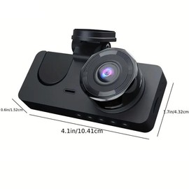 Car Dashcam, 1080P 3 Cameras Car DVR, HD Dash Camera for Car, Video Surveillance for Car, Vehicle DVR, Car Camera, Dashcam for Car, Auto DVR, Automotive DVR, Car Dash Cam, Motorcycle DVR, Car Accessories