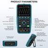 HANMATEK 3 in 1 Handheld Oscilloscope Multimeter,Waveform Generator HO51 with