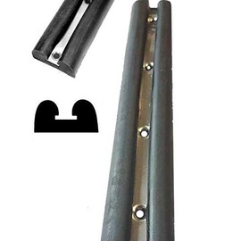 TSEC Marine Boat Rubber Fender Rubbing Strake Double D