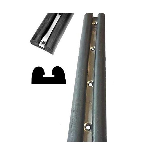 TSEC Marine Boat Rubber Fender Rubbing Strake Double D