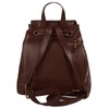 Samantha Look City 017743 Women's Genuine Leather Backpack, brown