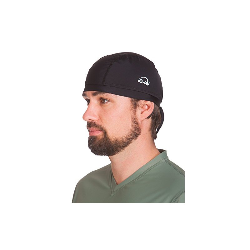 iQ-UV 300 Bandana with UV Protection Headscarf, black, L (59