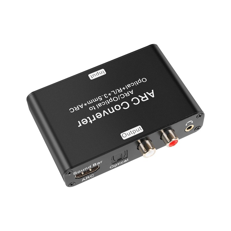 HDMI ARC Audio Extractor with Digital Optical Stereo Audio RCA