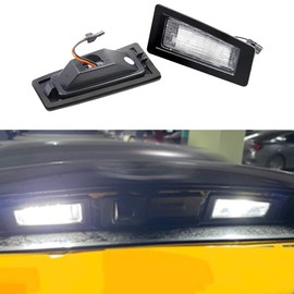 Pack of 2 Error Free White Number Plate Lights for M/Azda 3 A/xela 2014-2018 for M/azda CX-3 CX3 2016-UP