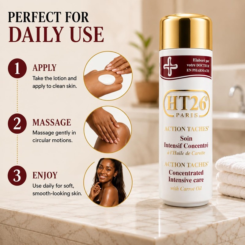 HT26 Action Taches Body Care Lotion 17.6oz by HT26 PARIS