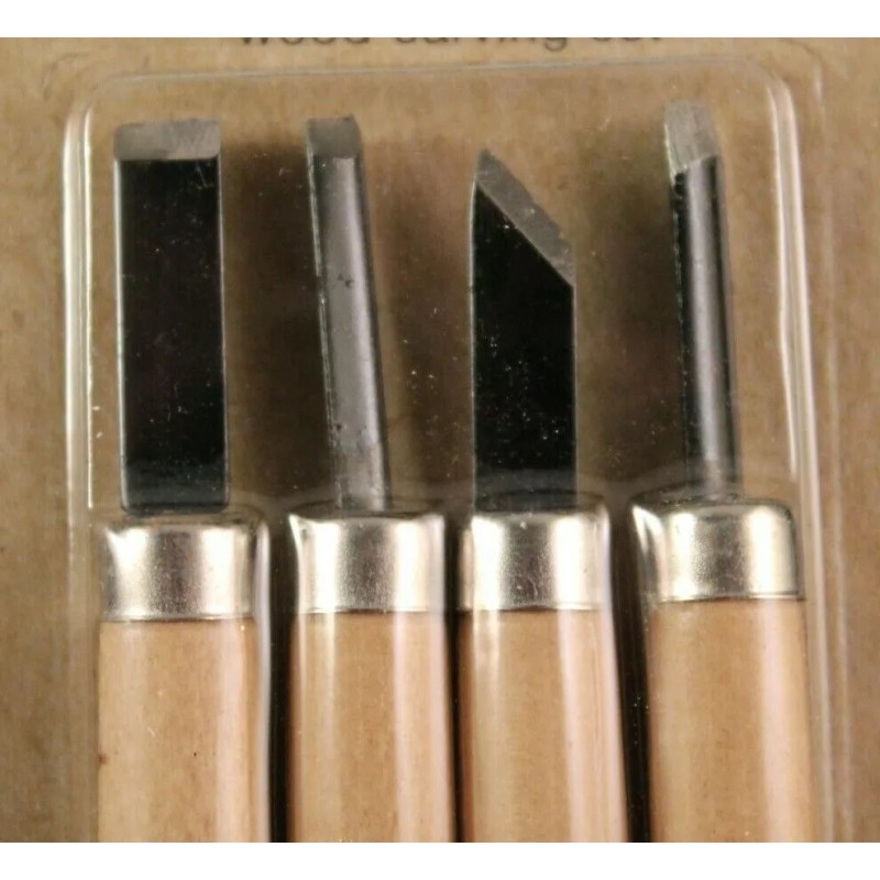 Crafter's Square - Wood Carving Set - 4 PC -