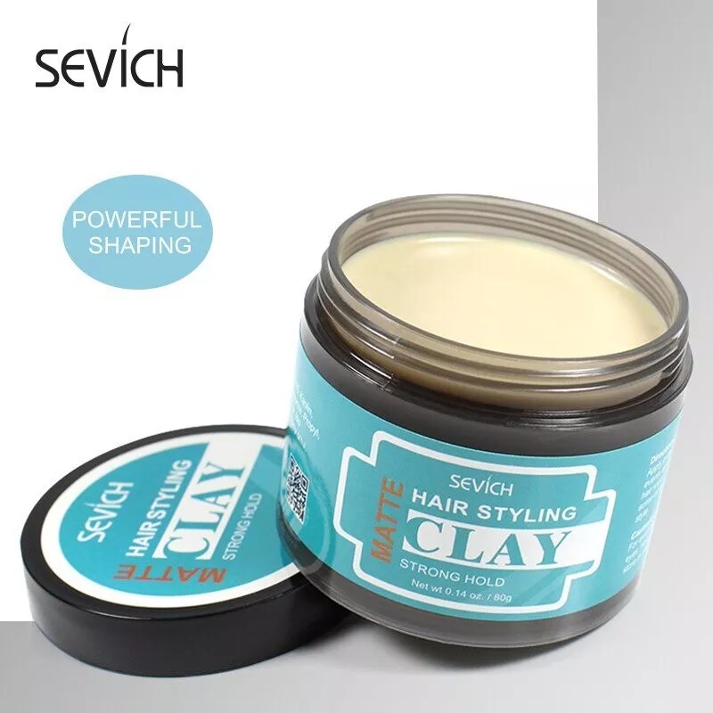 Sevich 80g Hair Styling Matte Hair Clay Strong Hold Moisturizing