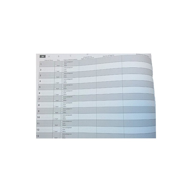 Hubco Classic Journal Of Notarial Events - Soft Cover