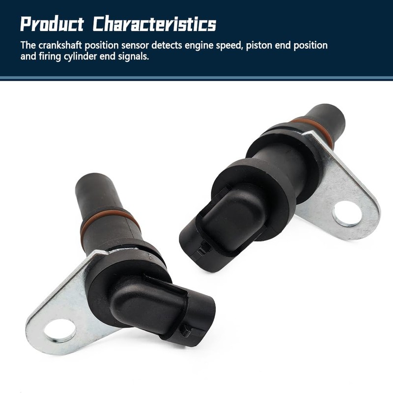MADAT 2 Pack 8929387 8929388 Camshaft & Crankshaft Position Sensor