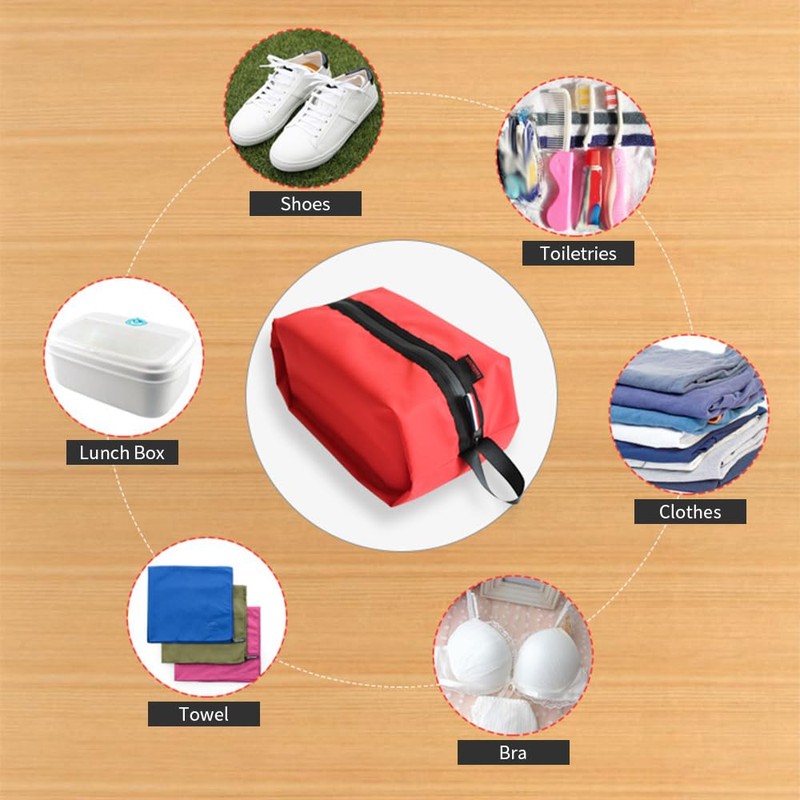 Travel Shoe Bag for Men and Women Water-Resistant Shoe Storage