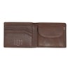 MUSTANG Fresno Leather Wallet Brown, brown, Classic